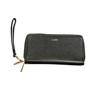 Aldo Black Wristlet Wallet